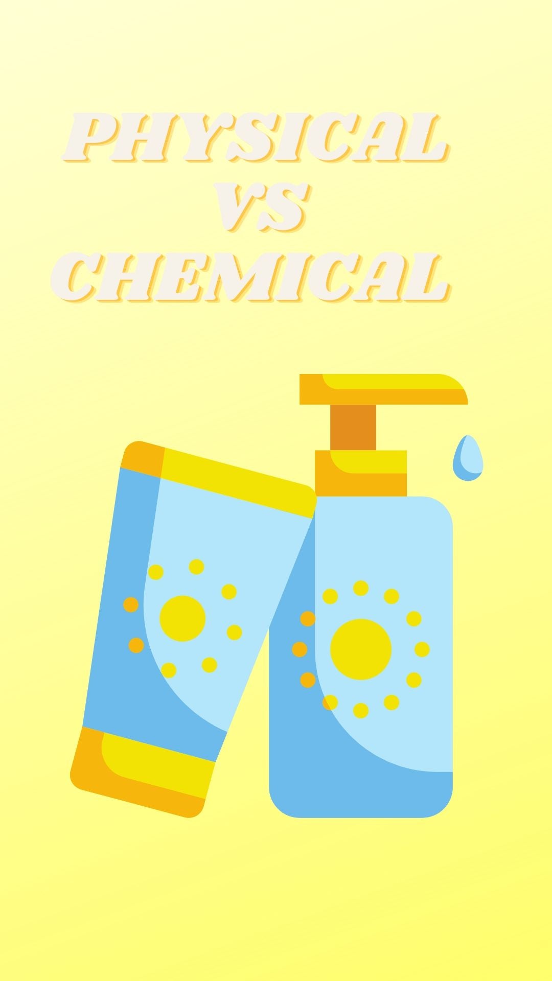 Physical vs Chemical sunscreen, which should you use?